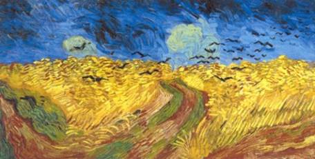 Crows over a Wheatfield by Vincent Van Gogh