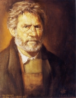 Self-portrait by Victor Herman at 55