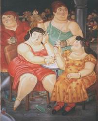 Painting, oil on canvas- Fernando Botero