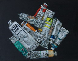 Paint Tubes- Oils on panel 8 x 10 inches