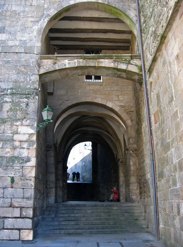 Arch in Santiago