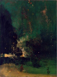Falling Rockets by James Abbot McNeil Whistler